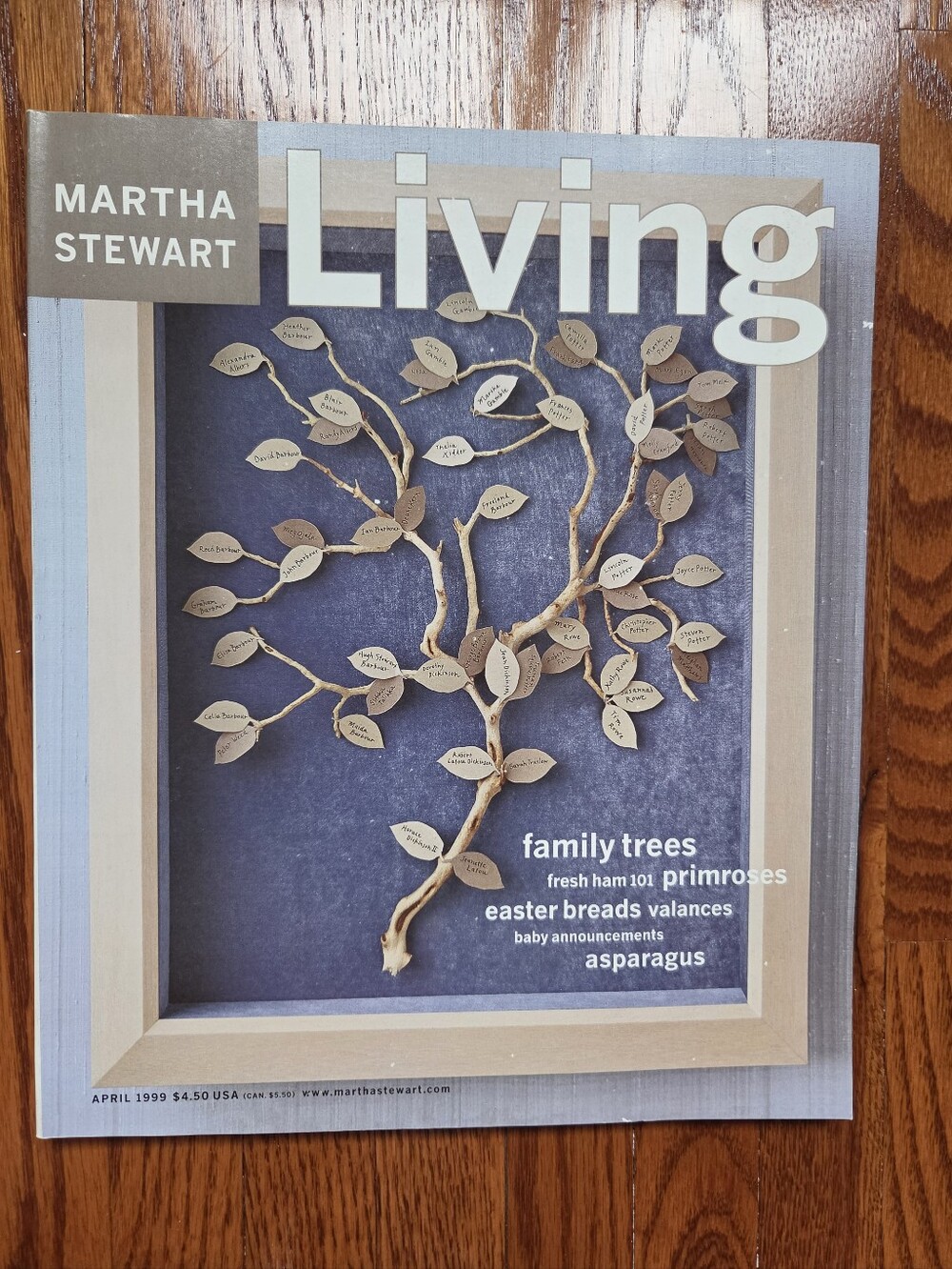Martha Stewart Living Magazine, April 1999